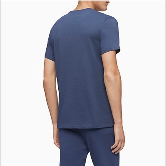 🌿Sale🌿 Calvin Klein PRISMATIC LOGO CREWNECK Men’s Size S T-SHIRT NP22690-969 - Picture 4 of 11